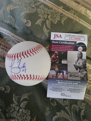 New York  Mets Todd Zeile  Autographed ML baseball  JSA Certified - Image 1 of 2