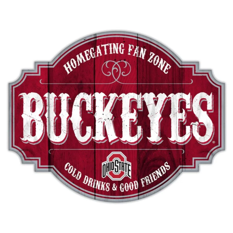 Ohio State Buckeyes Homegating Tavern 12in Sign - Image 1 of 1