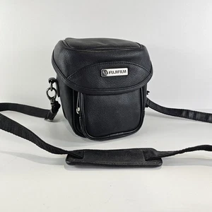 Fujifilm Camera Bag Case Leather Look Camera Accessories Black - Picture 1 of 13