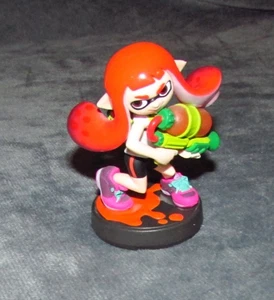 Nintendo Amiibo Naranja Inkling Girl (Serie Splatoon) ¡Envío Rápido! - Imagen 1 de 3