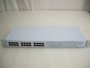 Commutateur de base 3Com Superstack 2024 10/100 24 ports 3C16471 - Photo 1/1
