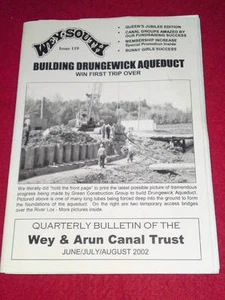WEY & ARUN CANAL NEWSLETTER - June 2002 #119 - Picture 1 of 1