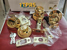 GRAINGER Knob Lockset, Mechanical, Knob, Cylindrical, Entrance1TPR5 4 Keys 