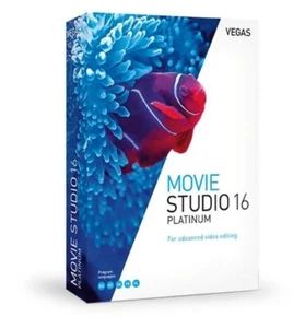 MAGIX Vegas Move Studio 16 Platinum For  WINDOWS 7 8 10 Advanced VIDEO Editing  - Picture 1 of 24