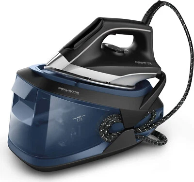 Rowenta Ferro da Stiro con Caldaia a Vapore 2600W Nero VR8322 Turbostream - Immagine 1 di 4