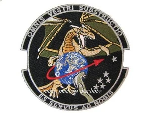 USAF NRO Military Intelligence Signal Sigint Space Dragon Area 51 Black Op Patch - Picture 1 of 1