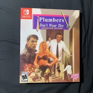 Plumbers Don't Wear Ties Collector's Definitive Edition Nintendo Switch SEALED - Picture 1 of 7