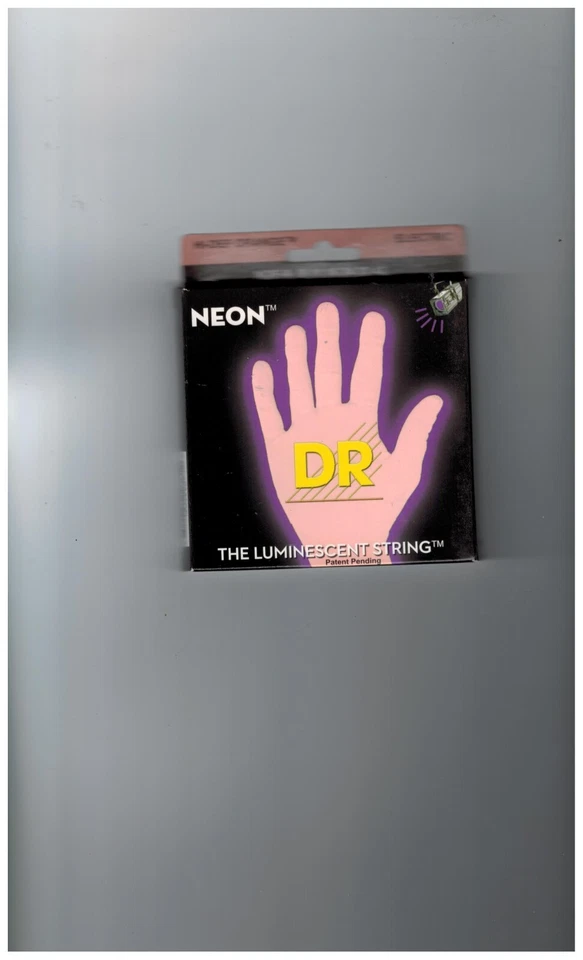 1 Jeu de cordes guitare électrique DR Neon Lite 09-42 . couleur Orange - Photo 1/2