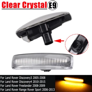 For Land Rover Range Rover Sport 2005-2018 2x LED Side Marker Light Clear Lamp - Bild 1 von 7