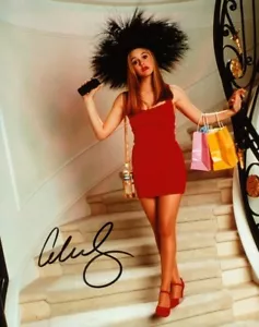 Alicia Silverstone handsigniertes Original 8x10 Foto LOA TTM - Bild 1 von 1