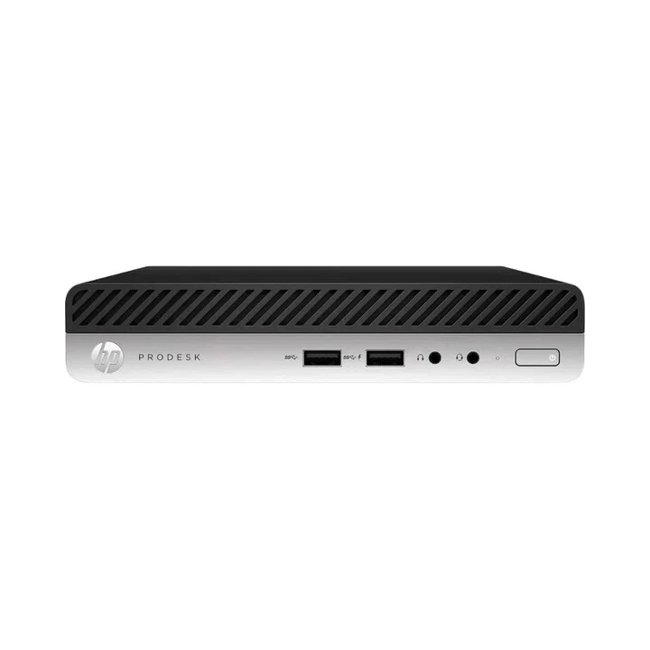 Refurbished HP EliteDesk 800 G3 Mini i5-6500T 2.50 GHz 8GB 256GB SSD Win 10 Pro - Image 1 of 4