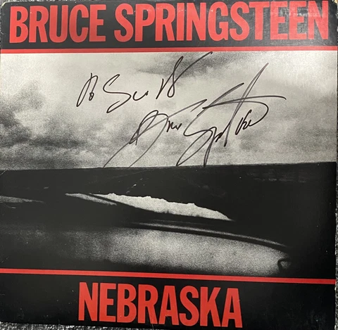 Bruce Springsteen Signed Album Springsteen Autographed Record Vinyl Photo Proof Cover