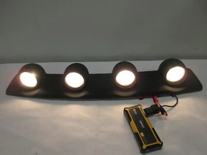 2002-2007 JEEP LIBERTY RENEGADE HELLA ROOF MOUNTED OFF ROAD LIGHT BAR FOG LAMP - Picture 1 of 9
