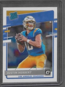 Justin Herbert RATED ROOKIE - 2020 Donruss Optic #153 - Bild 1 von 4
