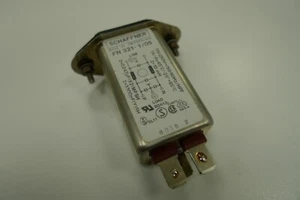 IEC Inlet Filter Plug Unit 1A 250V Schaffner FN321 - Picture 1 of 12