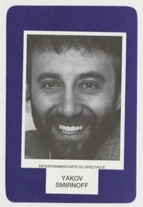 Yakov Smirnoff 1993 Face to Face Game Card - Single Card from Canadian Game - Picture 1 of 2