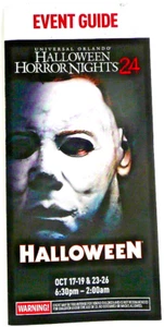 2014 HALLOWEEN HORROR NIGHT UNIVERSALE SEI STATO INDOSSATO MICHAEL MYERS GUIDA EVENTI 24 - Foto 1 di 2