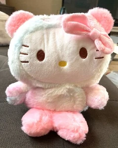 Hello Kitty In Panda Suit Plush 9x7 Inches - Picture 1 of 3