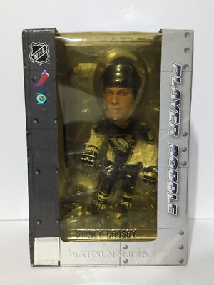 Camiseta Sidney Crosby Negra Pittsburgh Penguins Serie Platino Bobblehead Foto 1 de 4