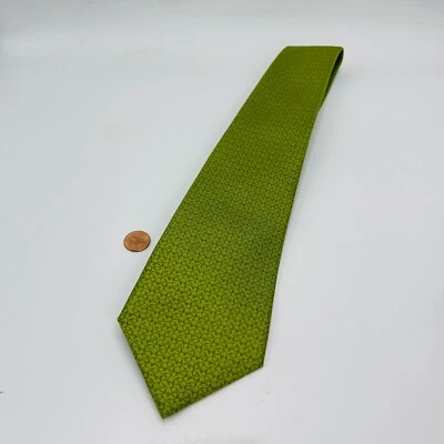 Corbata de elefante oculta verde seda Jim Thompson corbata de Tailandia Foto 1 de 4