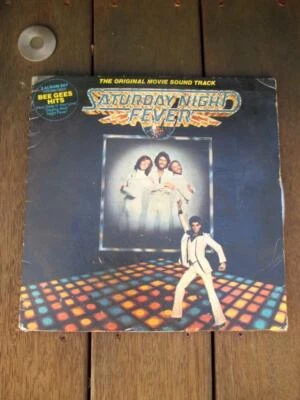 Saturday Night Fever Original Soundtrack COLORED Vinyl LP Double Album Record - Image 1 of 2