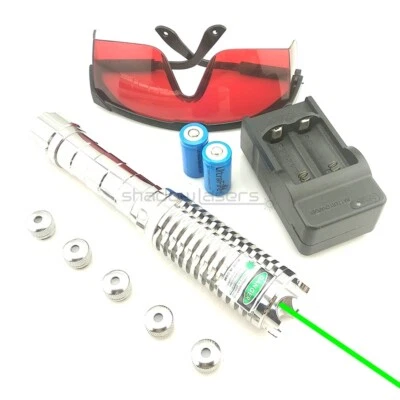 SHADOWLASERS GX9-S 520nm Adjustable Focus Green Laser Pointers Visible Bream Laser UK