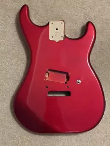 1980er Jahre Candy Red Kramer Focus 1000 Gitarrenkörper Kramer F-1000 Floyd Rose Ready - Bild 1 von 24