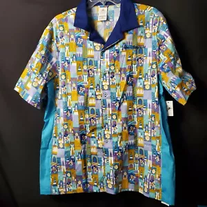 GRANDE 2021 Walt Disney World 50° Anniversario Retro Bowling Camp Camicia Adulto - Foto 1 di 4