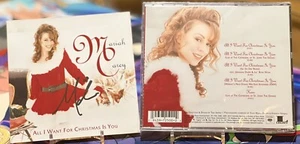 Mariah Carey Merry Christmas All I Want For Christmas Deluxe bundle SIGNED - Picture 1 of 4