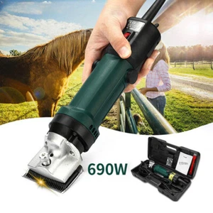 Electric Clipper 690W Equine Animals Shearing Machine Trimmer Hair Grooming - Picture 1 of 6
