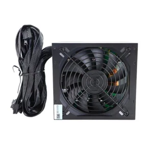 Rate 550W Power Supply 14cm Fan ATX12V Computer Power Supply High Performances - Afbeelding 1 van 7