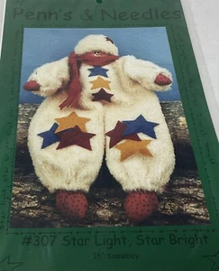 16" SNOWBOY STARLIGHT STARBRIGHT #307 Penn's & Needles 1997 VIntage - Picture 1 of 3