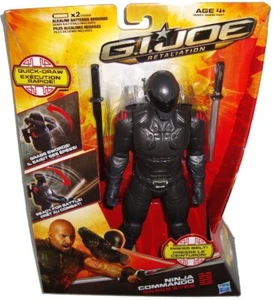 GI Joe Retaliation Snake Eyes 10 Inch Action Figure MIB Ninja Commando Hasbro - Picture 1 of 1