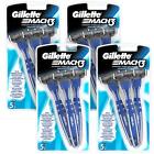 Gillette Mach3 Triple Blades Glide Comfort Technology Disposble Razors 20 Pack