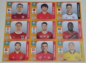 Panini 9 Sticker Panini Uefa Euro 2020 Tournament Edition 619 Joshua Kimmich or - Bild 1 von 3