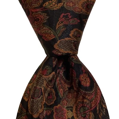 Corbata clásica ALCIONE MILANO para hombre 100 % seda FLORAL/multicolor usada en excelente estado Foto 1 de 3