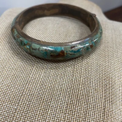 jay king dtr бирюзовый твердого меди на петлях браслет  - Изображение 1 из 4