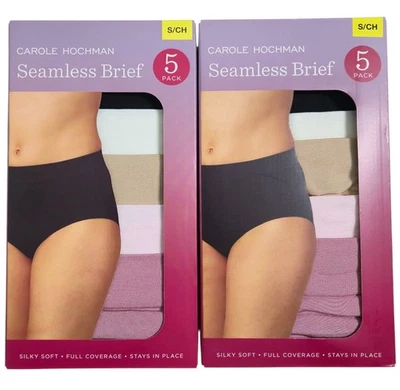Calzoncillo sin costuras Carole Hochman para dama, talla pequeña modelo CH (S/CH), 10 paquetes Foto 1 de 4