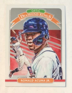 Ronald Acuna Jr. 2020 Panini Donruss Optic #8 Braves Diamond Kings All-Star - Bild 1 von 3