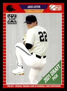 2021 Leaf Pro Set #PS32 Jack Leiter - Picture 1 of 2