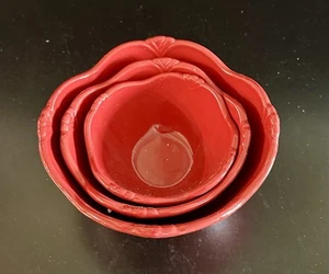 PRINCESS HOUSE 3 PC CERAMIC BOWL SET 6857 - Picture 1 of 7