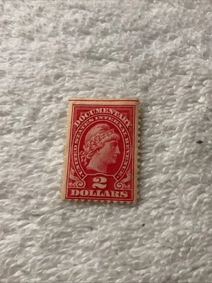 U.S.-(-1917-1933-)-SCOTT #R241-DOCUMENTARY 2 Dollars -lot of 1-Stamp MNH #11 - Image 1 of 2