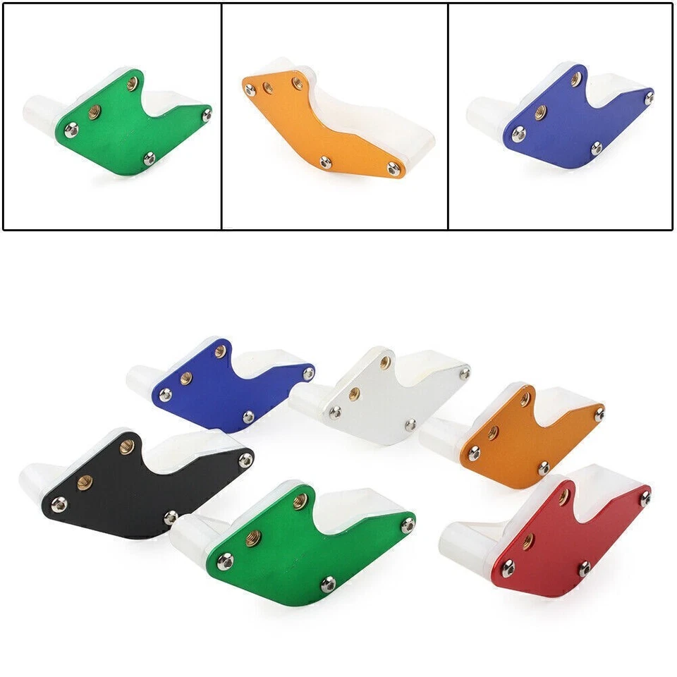 Guía de protección de cadena para 110cc-125cc CRF 70 XR50 KLX BSE SSR TTR Pit Dirt Bike Foto 1 de 4