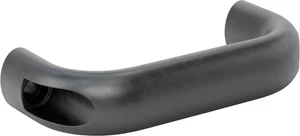 Ovaler Ziehgriff gewindeloses Loch, schwarzes Aluminium, 4-9/16" Mitte zu Mitte Breite - Bild 1 von 3