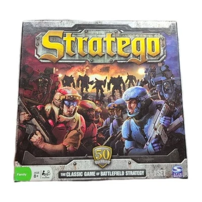Stratego Board Game Spin Master Complete Battlefield Strategy Game 2010 - Image 1 of 3