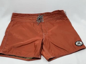 RARE VTG Birdwell Britches Board Short Adult 31x6 Brown w/Camo Lined TS NY Local - Imagen 1 de 24