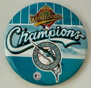 Florida Marlins -- 1997 World Series - World Champions MLB Baseball Pin - Bild 1 von 4