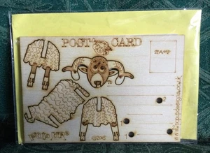 "Pop Up" Highland Ram Novelty Card - Picture 1 of 2