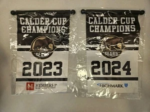 HERSHEY BEARS MINI CALDER CUP BANNER - 2023 2024 NEU SGA AHL Championship Flag - Bild 1 von 3