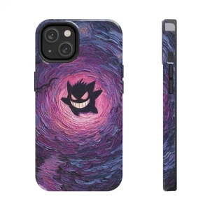 Cosmic Ghost Art Phone Case – Dark Galaxy Oil Painting Aesthetic Cover - Picture 1 of 104